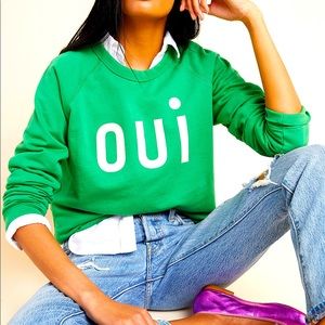 Clare V for Anthropologie OUI crewneck